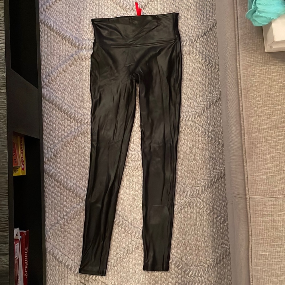 Spanx leggings size small black